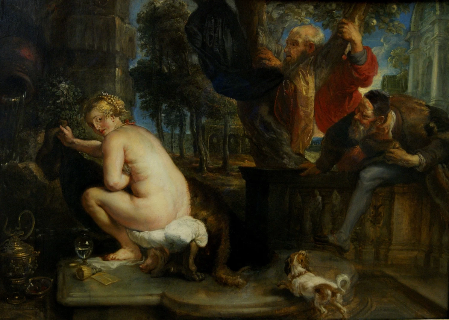Susanna e i vecchioni - Alte Pinakothek, Munich